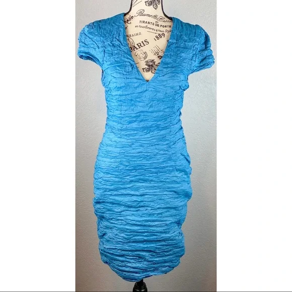 Yigal Azrouel | Dresses | Yigal Azrouel Crinkle Bodycon Dress | Poshmark